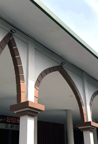 Masjid Jami Al Mujahidin depan